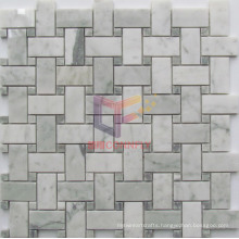 Knit Shape Marble Made Kitchen Splash Mosaic (CFS1156)